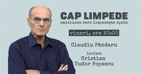 cap limpede cristian tudor popescu|Cap Limpede .